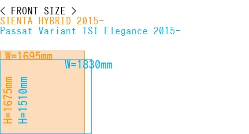 #SIENTA HYBRID 2015- + Passat Variant TSI Elegance 2015-